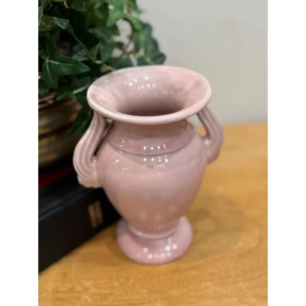 Vintage‎ NILOAK Pottery Winged Victory Vase 6